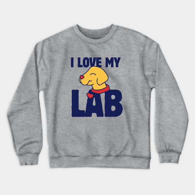 I love my Lab Crewneck Sweatshirt by bubbsnugg